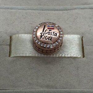 🔥🔥Pandora Costa Rica Flag Exclusive Bead Charm